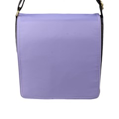 Violet Sweater Flap Messenger Bag (l)  by snowwhitegirl