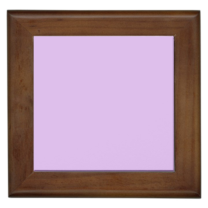 Lilac Morning Framed Tiles