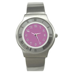 Silly Purple Stainless Steel Watch