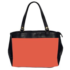 Dark Papaya Office Handbags (2 Sides) 