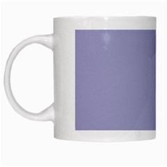 Grey Violet White Mugs