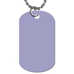 Grey Violet Dog Tag (one Side)