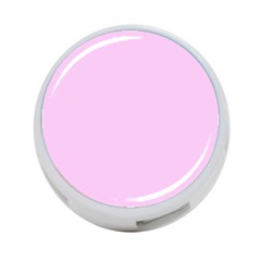 Soft Pink 4-port Usb Hub (one Side)