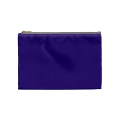 Dark Grape Purple Cosmetic Bag (medium) 