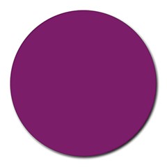 Grape Purple Round Mousepads