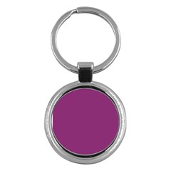 Grape Purple Key Chains (round) 