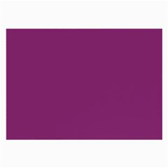 Grape Purple Large Glasses Cloth (2-side) by snowwhitegirl
