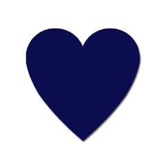 Dark Navy Heart Magnet by snowwhitegirl