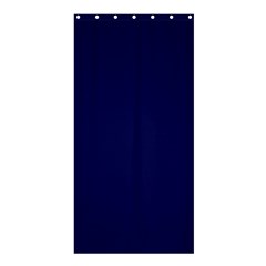 Dark Navy Shower Curtain 36  X 72  (stall)  by snowwhitegirl