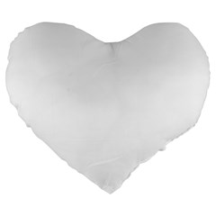 Dove Large 19  Premium Flano Heart Shape Cushions by snowwhitegirl