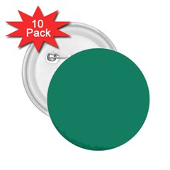 Teal Ocean 2 25  Buttons (10 Pack) 