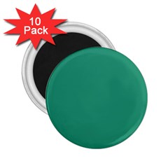 Teal Ocean 2 25  Magnets (10 Pack) 