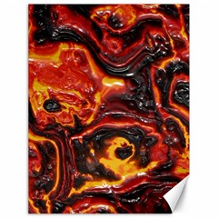 Lava Active Volcano Nature Canvas 18  X 24   by Alisyart