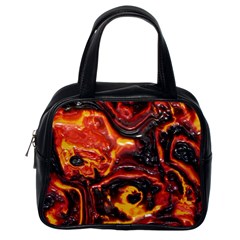 Lava Active Volcano Nature Classic Handbags (one Side) by Alisyart