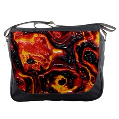 Lava Active Volcano Nature Messenger Bags