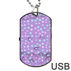 Little Face Dog Tag Usb Flash (two Sides) by snowwhitegirl