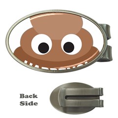 Poo Happens Money Clips (oval)  by Vitalitee