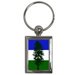 Flag of Cascadia Key Chains (Rectangle)  Front