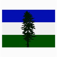 Flag Of Cascadia Large Glasses Cloth (2-side) by abbeyz71