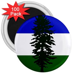 Flag Of Cascadia 3  Magnets (100 Pack) by abbeyz71