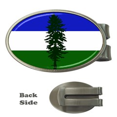 Flag Of Cascadia Money Clips (oval)  by abbeyz71