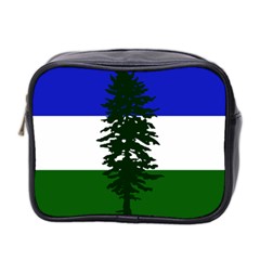 Flag Of Cascadia Mini Toiletries Bag 2-side