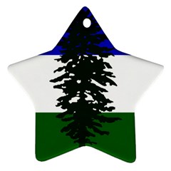 Flag Of Cascadia Star Ornament (two Sides) by abbeyz71