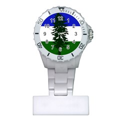 Flag Of Cascadia Plastic Nurses Watch by abbeyz71