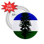 Flag of Cascadia 2.25  Buttons (100 pack)  Front