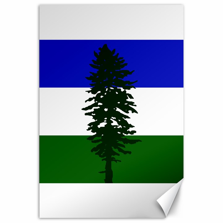 Flag of Cascadia Canvas 20  x 30  