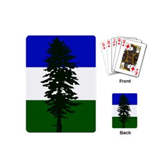 Flag Of Cascadia Playing Cards (mini)  by abbeyz71