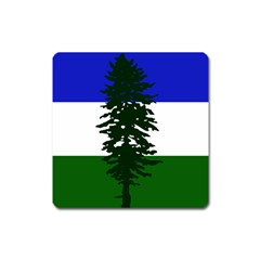 Flag Of Cascadia Square Magnet by abbeyz71