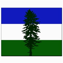 Flag Of Cascadia Canvas 8  X 10  by abbeyz71