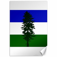 Flag Of Cascadia Canvas 12  X 18   by abbeyz71