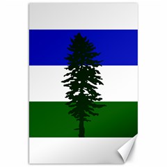 Flag Of Cascadia Canvas 20  X 30   by abbeyz71