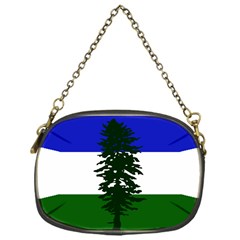 Flag Of Cascadia Chain Purses (one Side) 