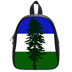 Flag Of Cascadia School Bag (small) by abbeyz71