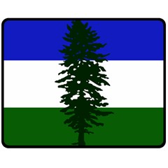 Flag Of Cascadia Fleece Blanket (medium)  by abbeyz71
