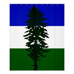 Flag Of Cascadia Shower Curtain 60  X 72  (medium)  by abbeyz71