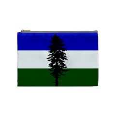 Flag Of Cascadia Cosmetic Bag (medium)  by abbeyz71