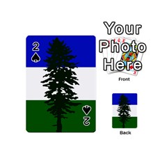 Flag Of Cascadia Playing Cards 54 (mini)  by abbeyz71