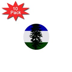 Flag Of Cascadia 1  Mini Buttons (10 Pack)  by abbeyz71