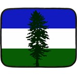 Flag of Cascadia Double Sided Fleece Blanket (Mini)  35 x27  Blanket Front