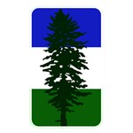 Flag of Cascadia Memory Card Reader Front