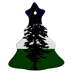 Flag Of Cascadia Ornament (christmas Tree)  by abbeyz71