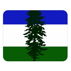 Flag Of Cascadia Double Sided Flano Blanket (large) 