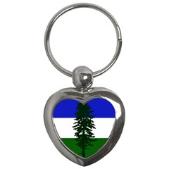 Flag Of Cascadia Key Chains (heart)  by abbeyz71