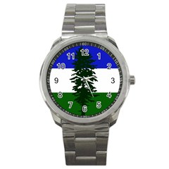 Flag Of Cascadia Sport Metal Watch by abbeyz71