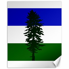 Flag Of Cascadia Canvas 11  X 14   by abbeyz71