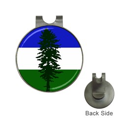 Flag 0f Cascadia Hat Clips With Golf Markers by abbeyz71